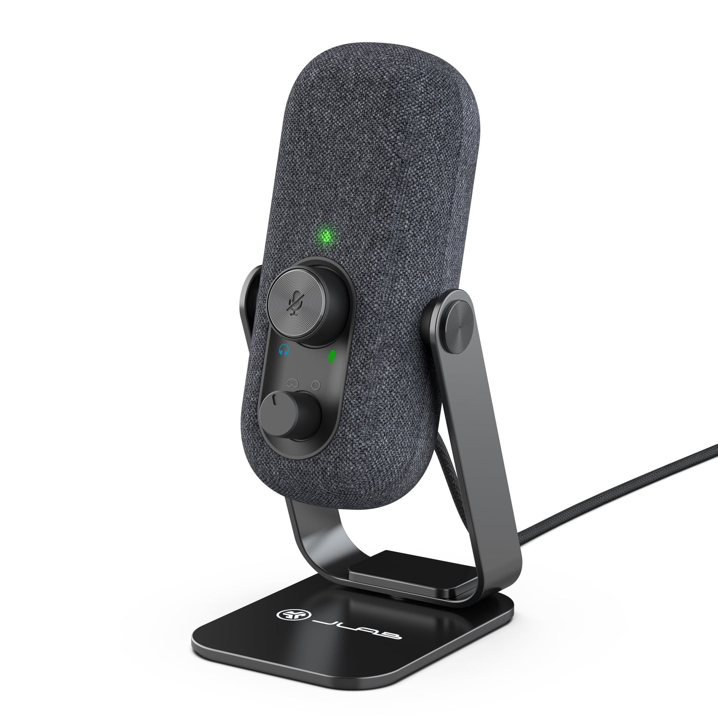 Audio GO Talk USB Desktop Microphone with Dual Condensers for Studio Quality Recordings and Broadcasts